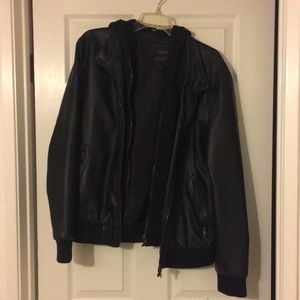Forever 21 men’s faux leather jacket